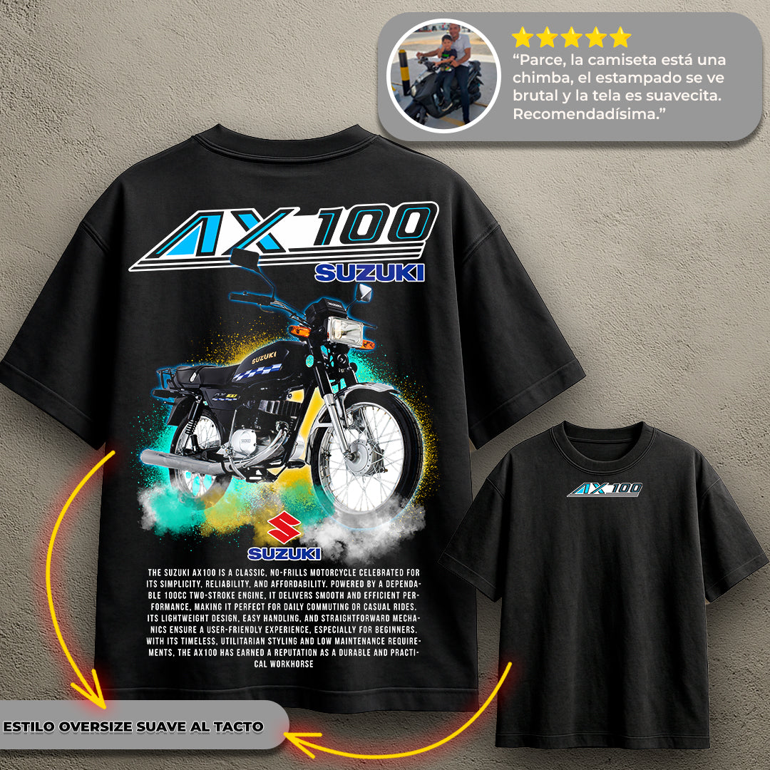 Camiseta Suzuki AX 100 REF 1010