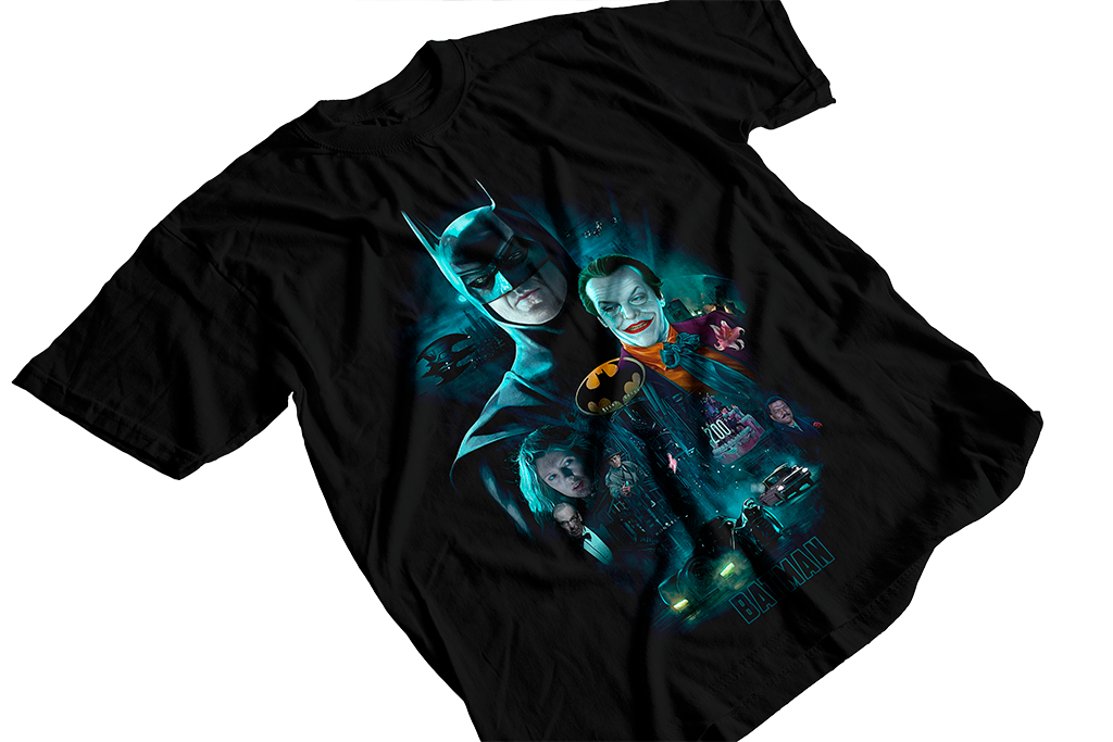 Camiseta Batman 1989 Ref: 1010