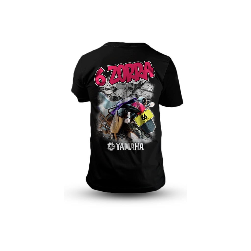 Camiseta Yamaha XT 660 6 ZORRA Ref: 1011