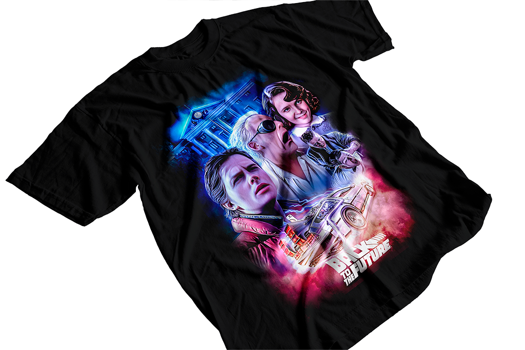 Camiseta Volver al Futuro Ref: 1010