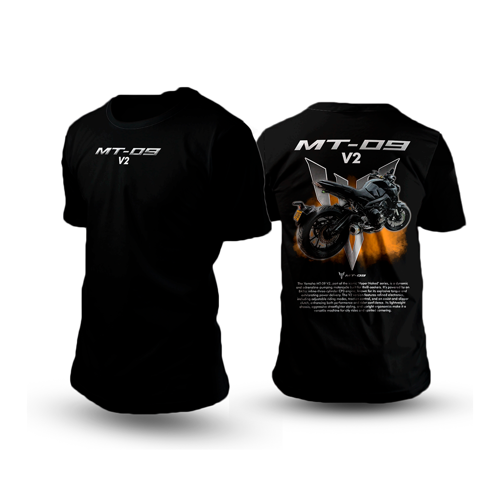 Camiseta Yamaha MT 09 V2 REF 1012