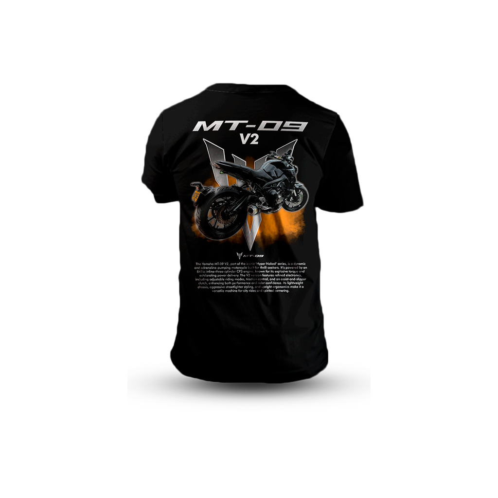 Camiseta Yamaha MT 09 V2 REF 1012
