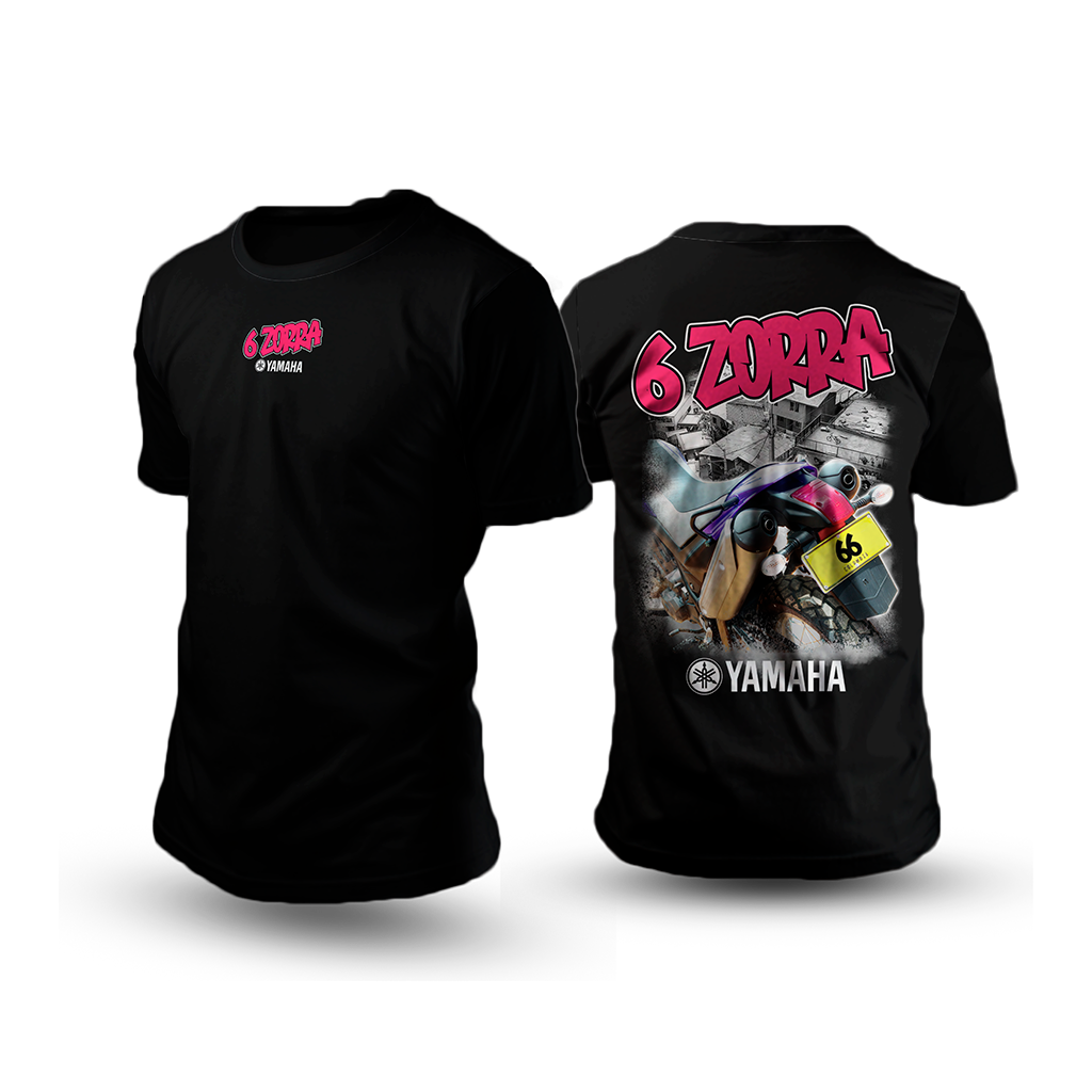 Camiseta Yamaha XT 660 6 ZORRA Ref: 1011