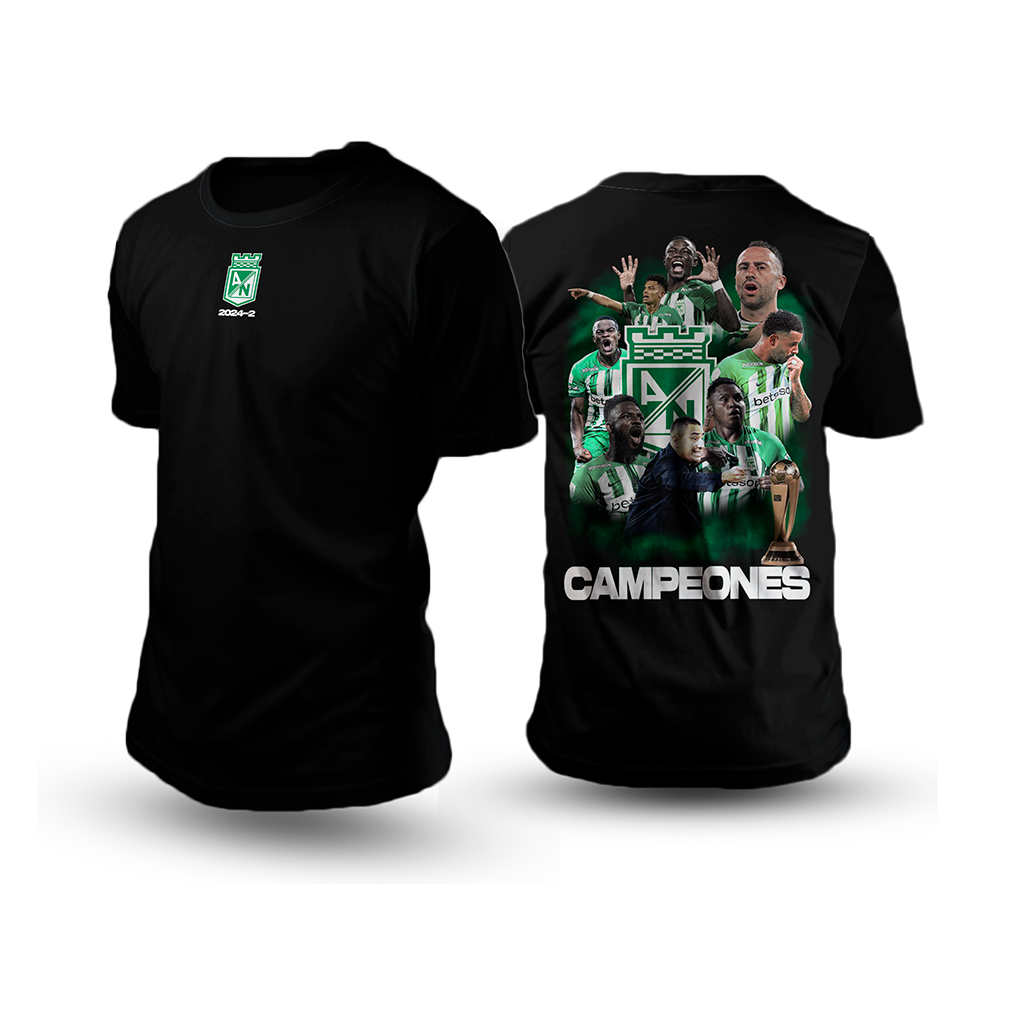 Camiseta Atletico Nacional Campeones 2024-2