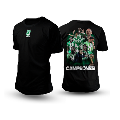 Camiseta Atletico Nacional Campeones 2024-2