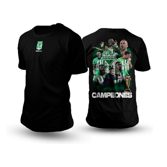 Camiseta Atletico Nacional Campeones 2024-2