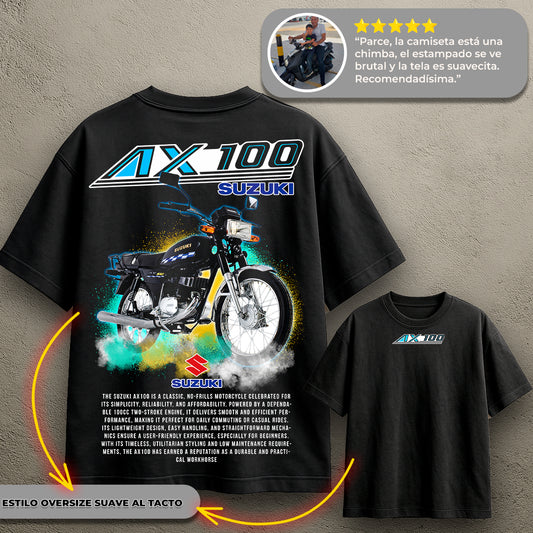 Camiseta Suzuki AX 100 REF 1010