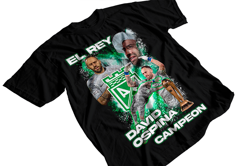 Camiseta Atletico Nacional David Ospina Leyenda