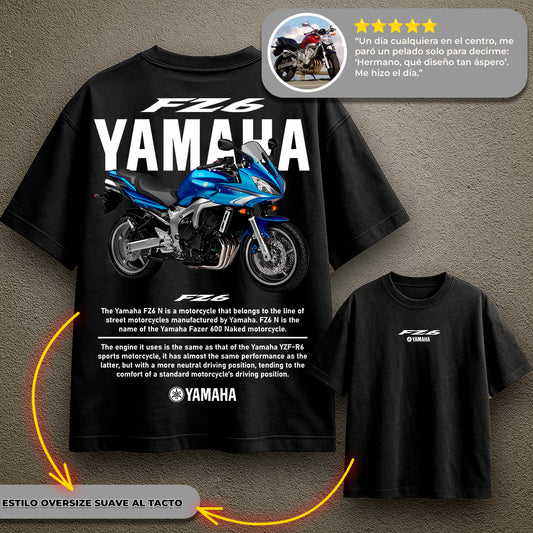 Camiseta Yamaha FZ6 Ref: 1010