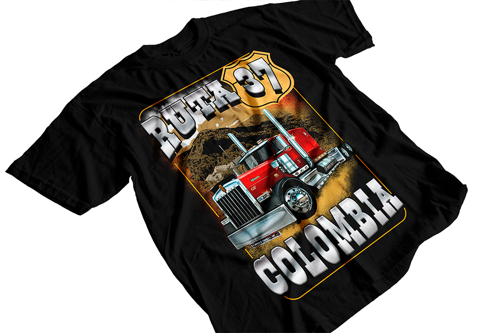Camiseta Ruta 37 Ref: 1010