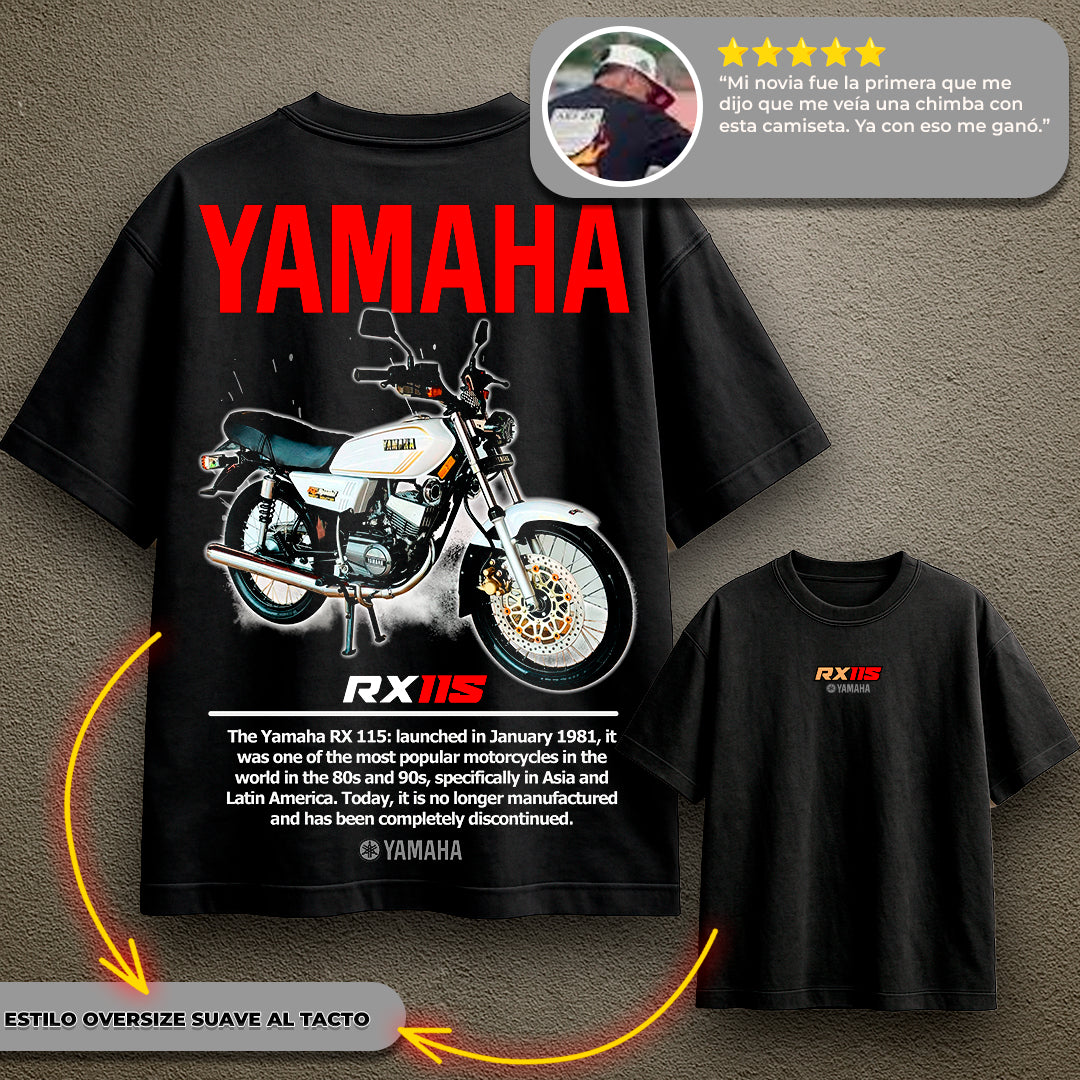 Camiseta Yamaha RX 115 REF 1011