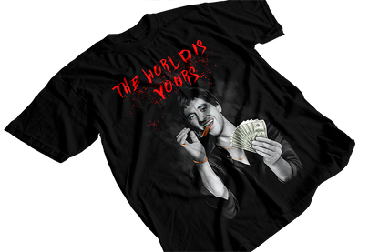 Camiseta Sacrface The World is Yours Ref: 1010