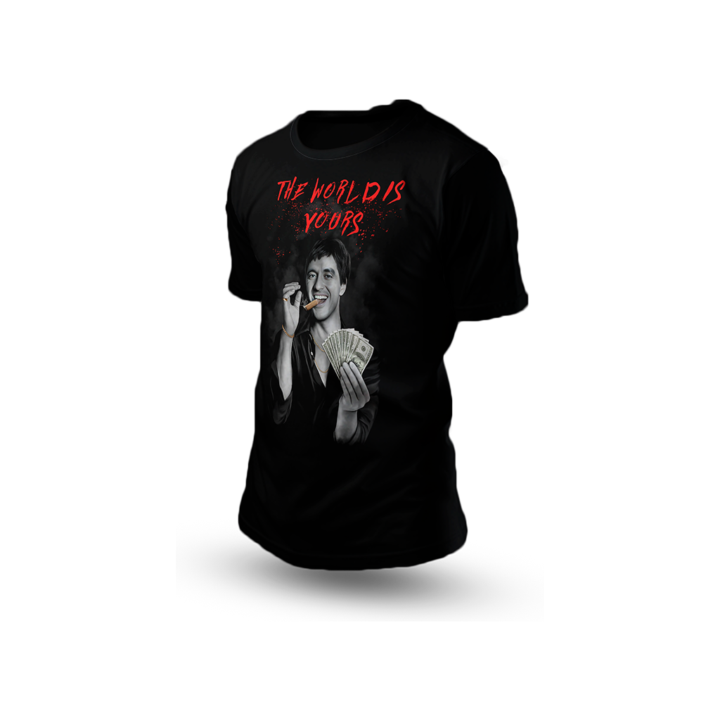 Camiseta Sacrface The World is Yours Ref: 1010