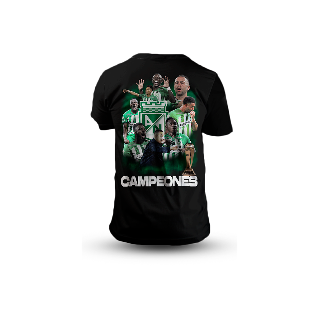 Camiseta Atletico Nacional Campeones 2024-2