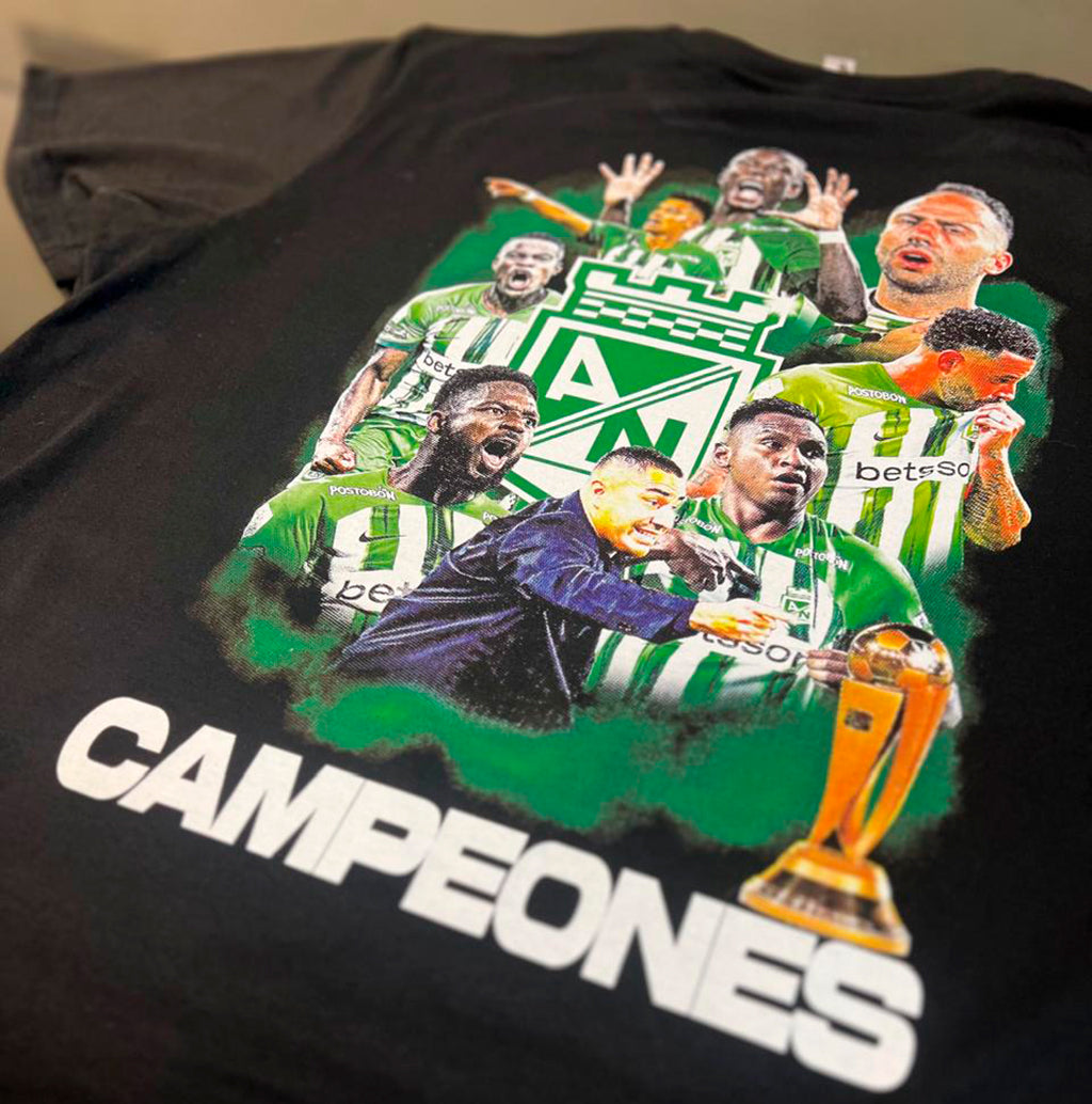 Camiseta Atletico Nacional Campeones 2024-2