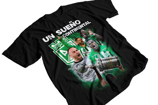 Camiseta Atletico Nacional Sueño Continental